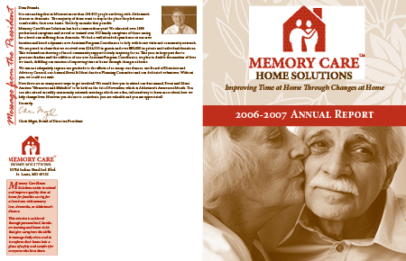 Memory Care Annual Report